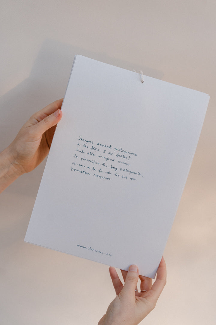 Calendario Clara Sáez