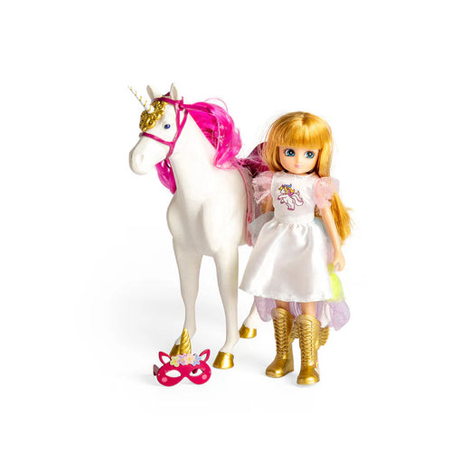 Muñeca Lottie y el Unicornio