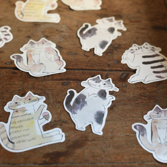 Tarjeta de mensaje - gato