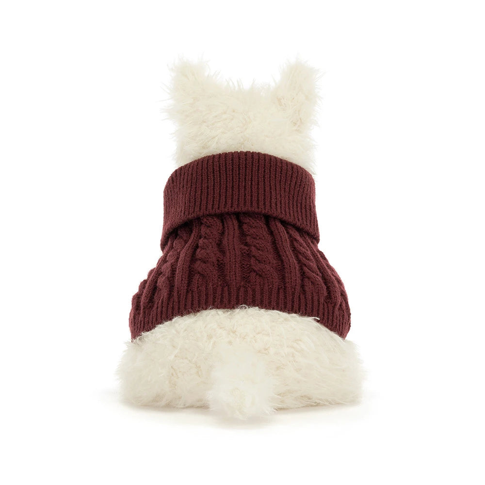 Peluche Perro Scottie 'Winter Jumper' - Jellycat