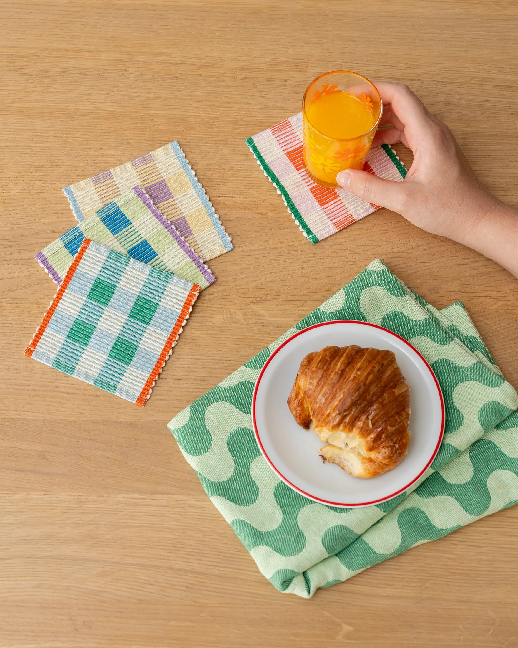 Merienda Posavasos Set