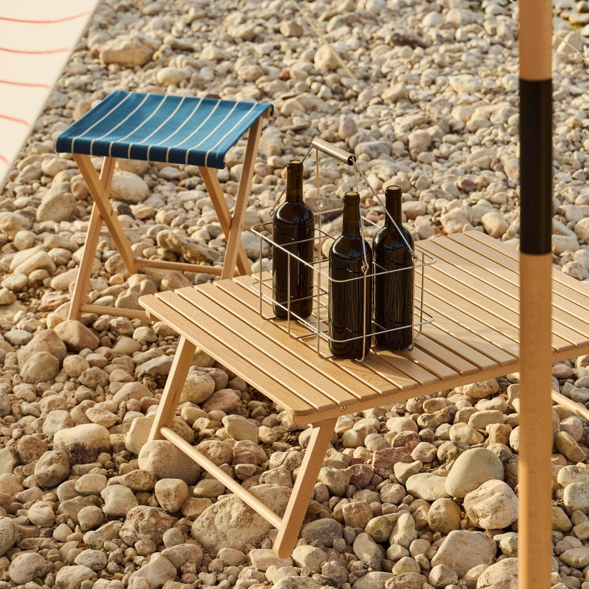 Mesa plegable L Outdoor Market - HAY