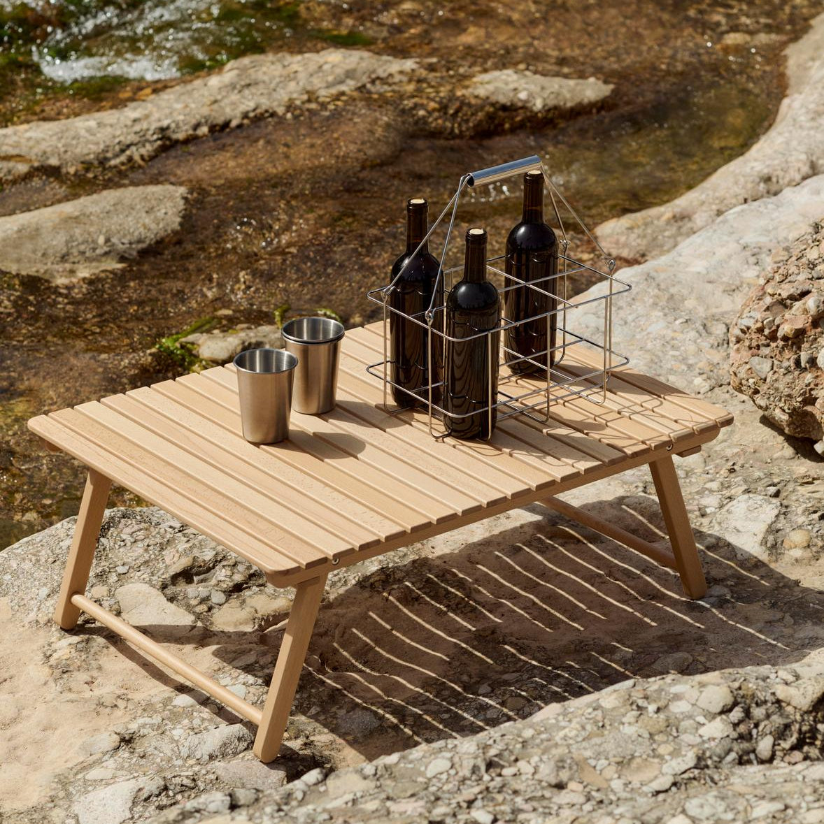 Mesa plegable L Outdoor Market - HAY