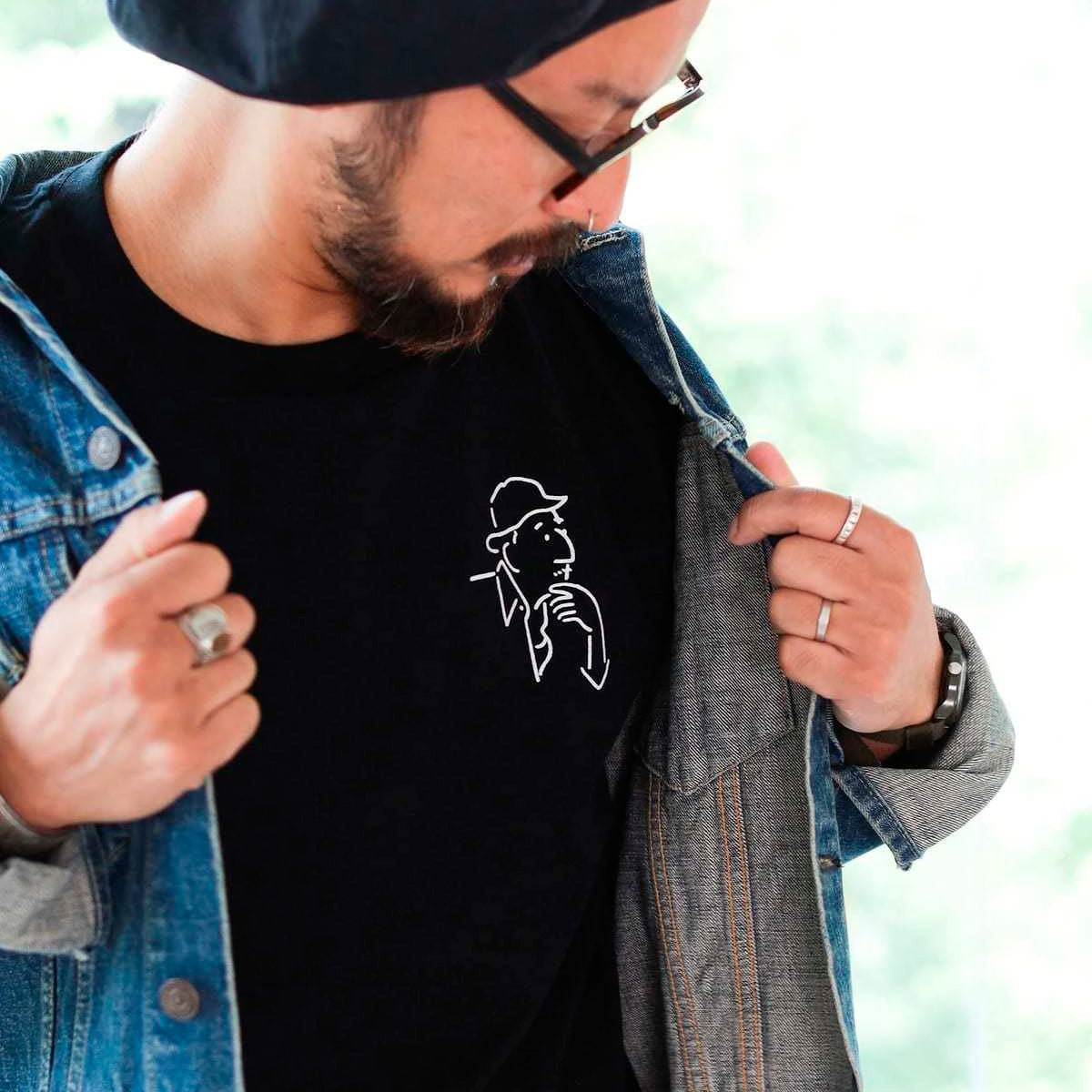 Camiseta Ozu - Yasujiro Ozu x BEAMS JAPAN