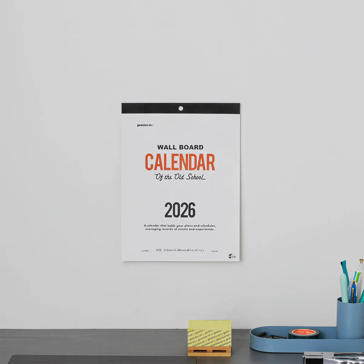 Calendario de pared 2026 A4 Penco