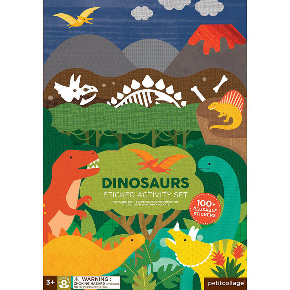 Set d'autocollants - Dinosaures