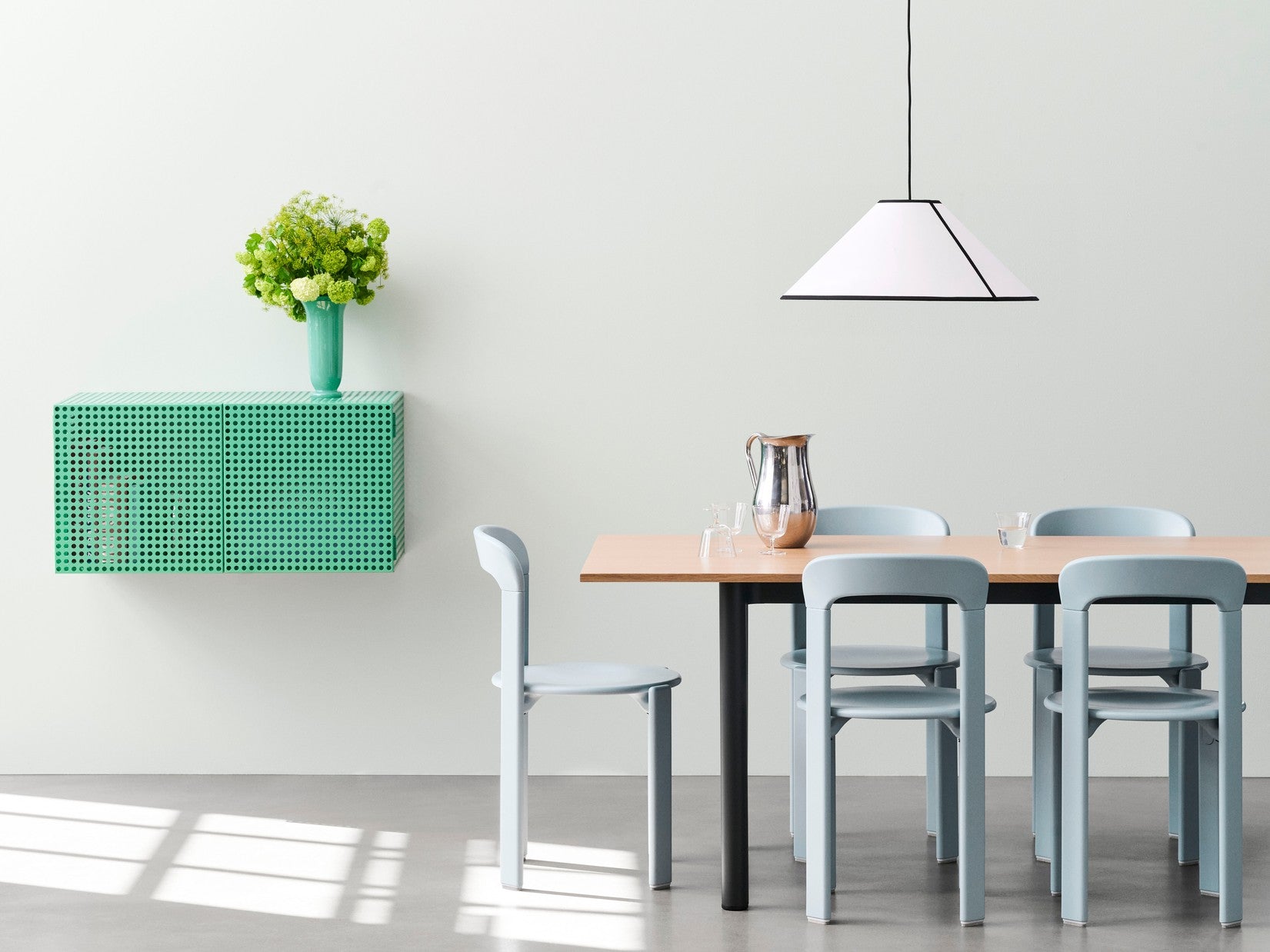 Perforated Cabinet Wall