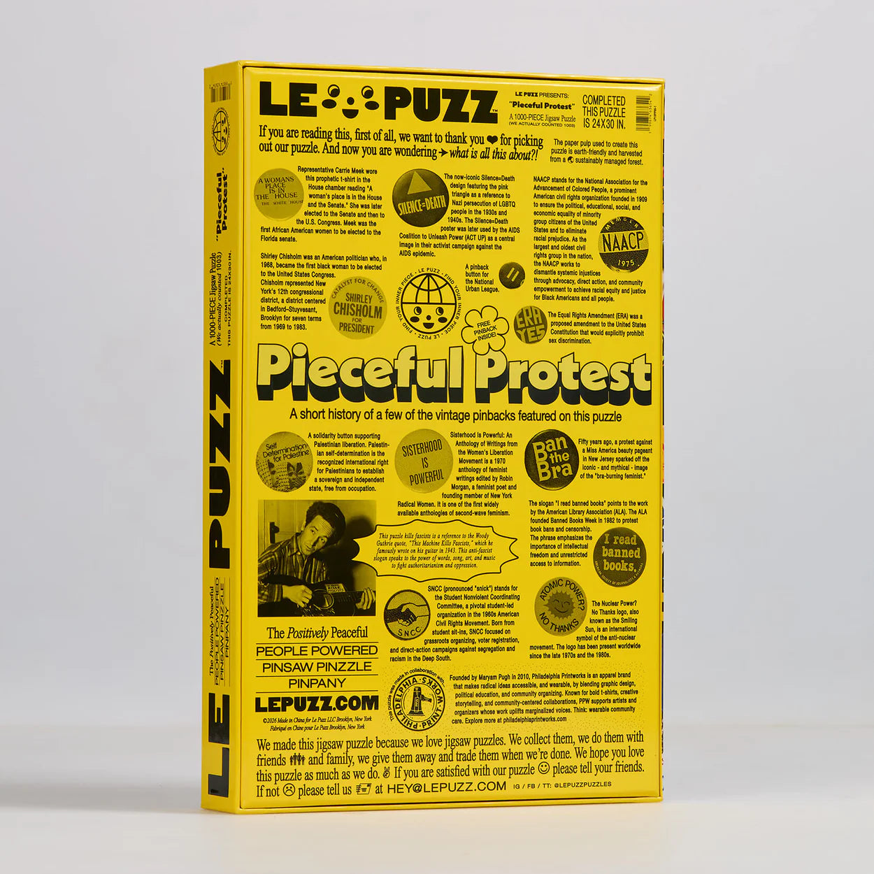 Puzzle Pieceful Protest - Le Puzz