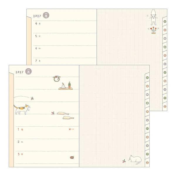 Agenda Pocket B6 2027 - Midori