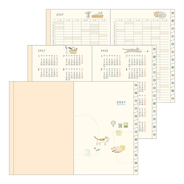 Agenda Pocket B6 2027 - Midori