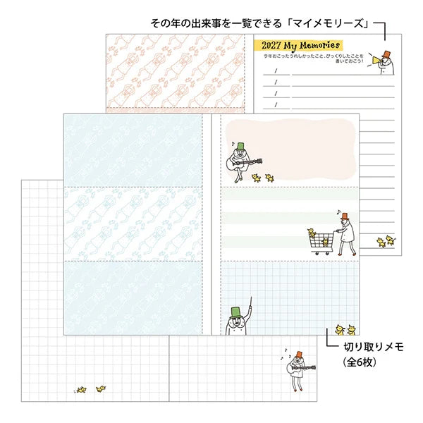 Agenda Pocket Mini 2027 - Midori