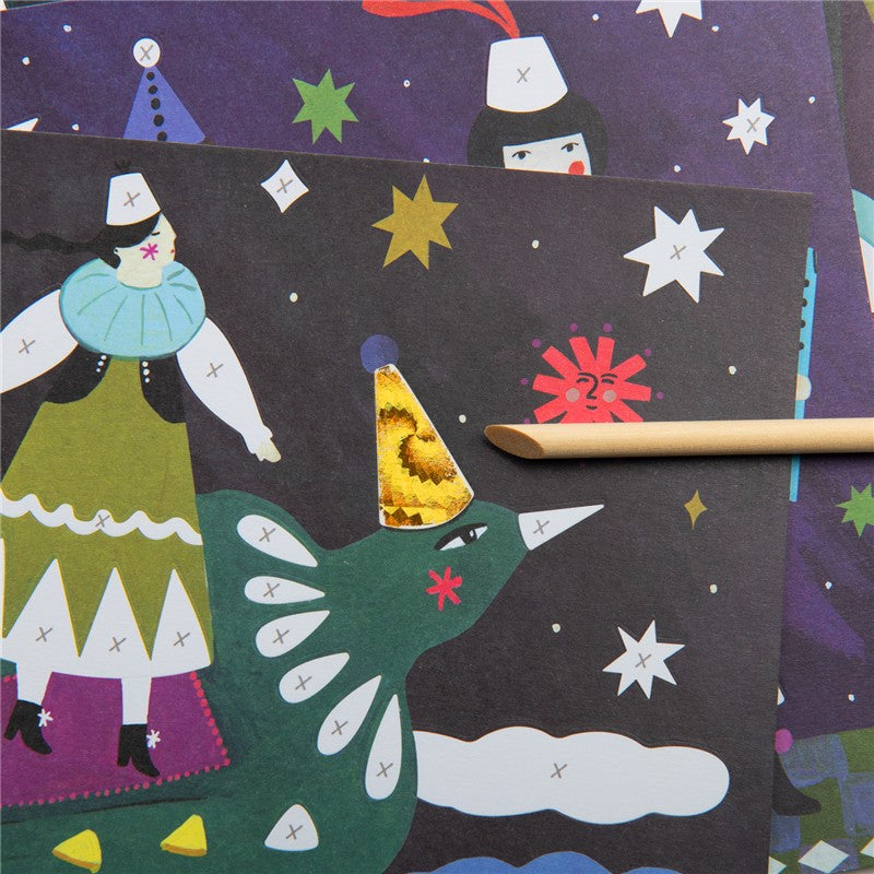 Tarjetas fantásticas Comètes Filantes