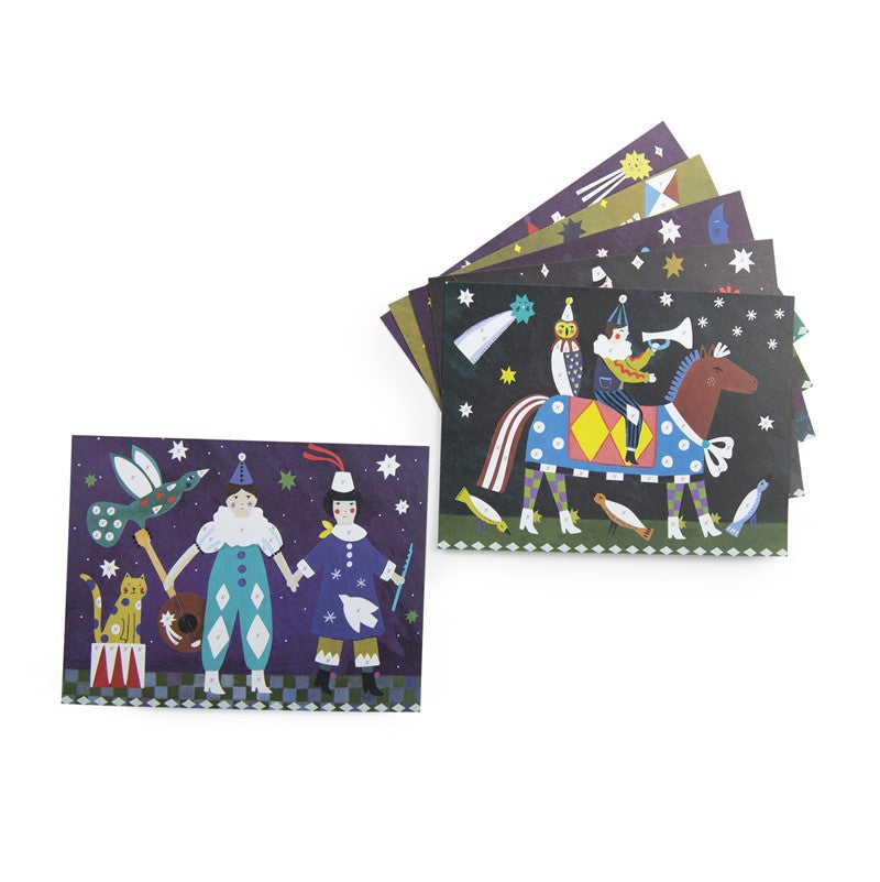 Tarjetas fantásticas Comètes Filantes