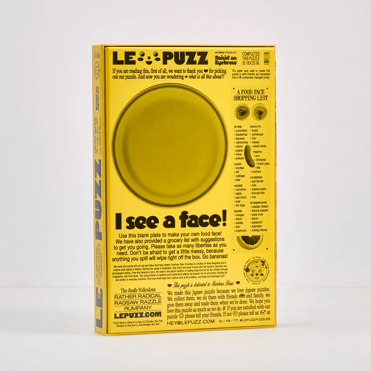 Puzzle Raisin' an Eyebrow - Le Puzz