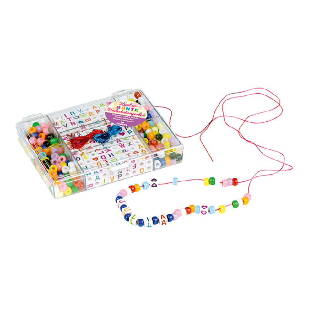 Beads and letters set