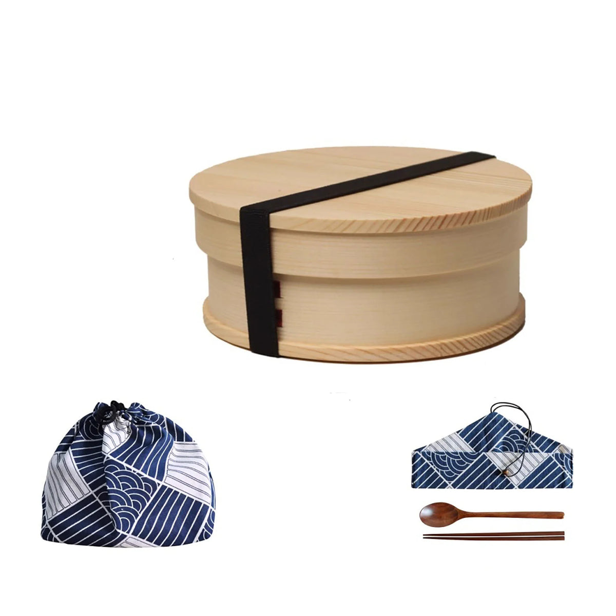 Bento redondo japonés - Mino Craft