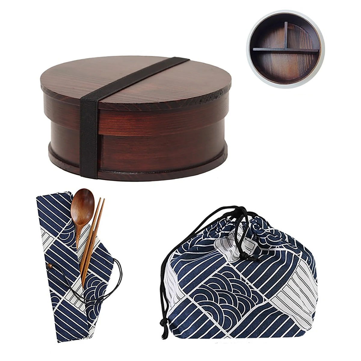 Bento redondo japonés - Mino Craft