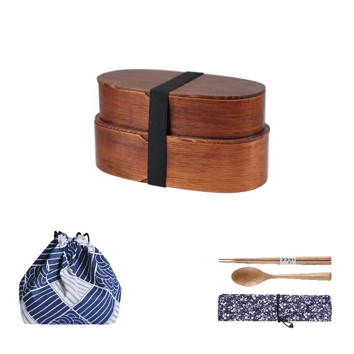 Bento ovalado japonés - Mino Craft