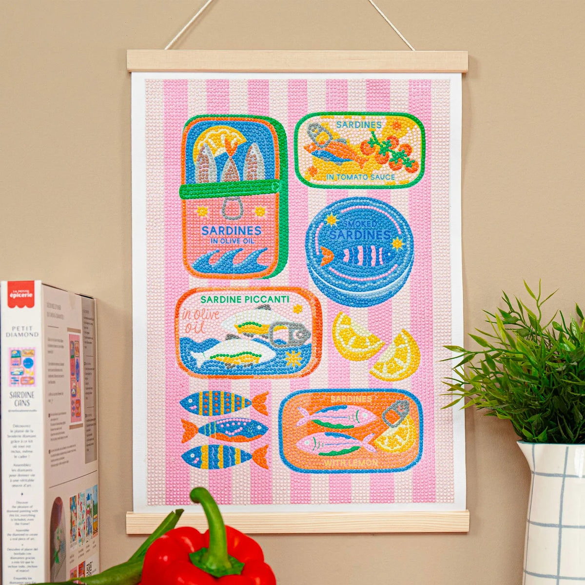 Diamond Painting Kit - La petite épicerie