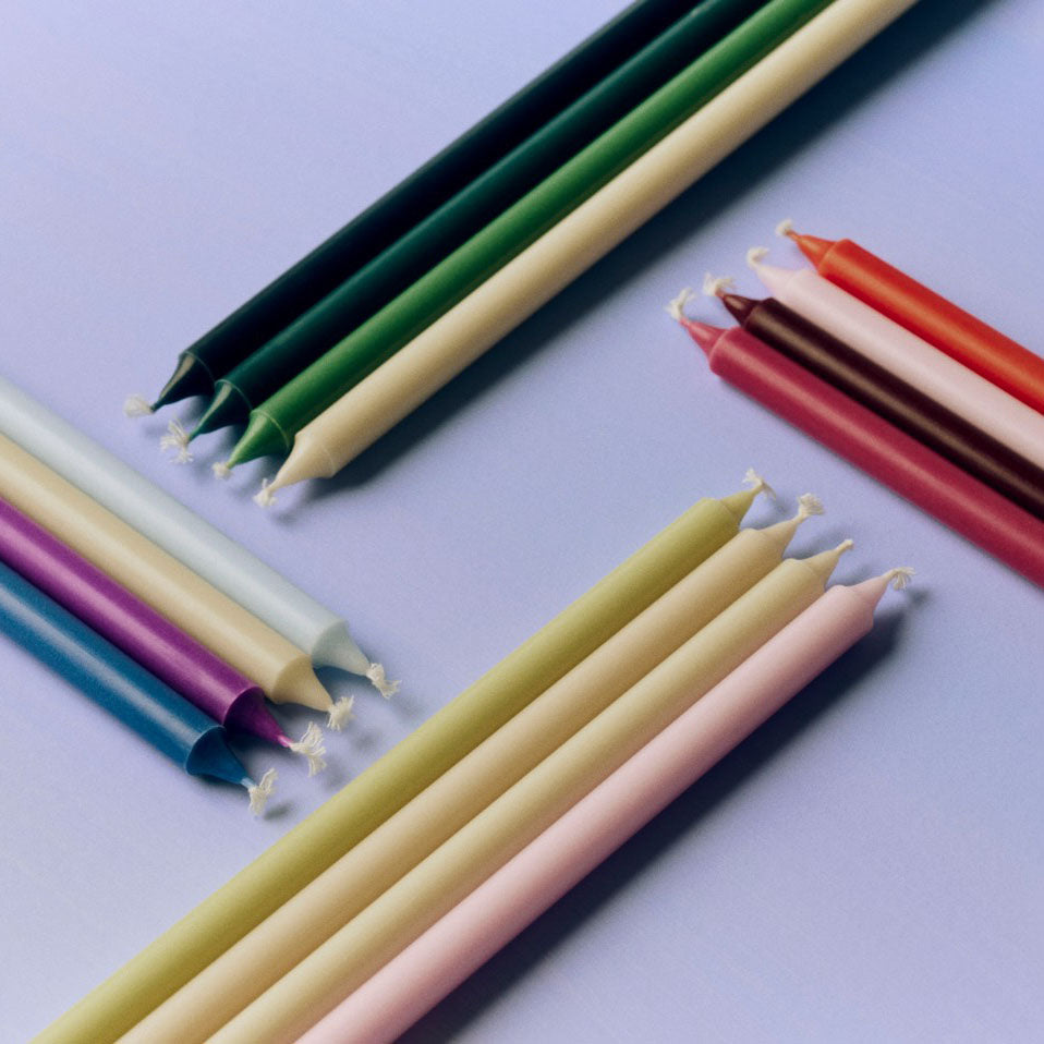 Velas Slim Set de 4
