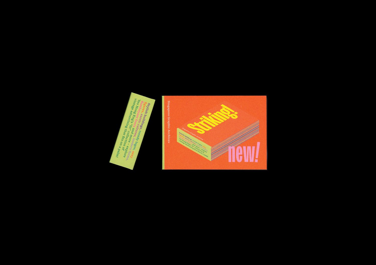 Striking! Advertising Matches from Singapore