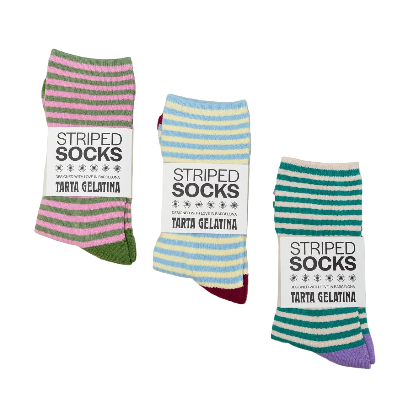 Calcetines Rayas - Tarta Gelatina