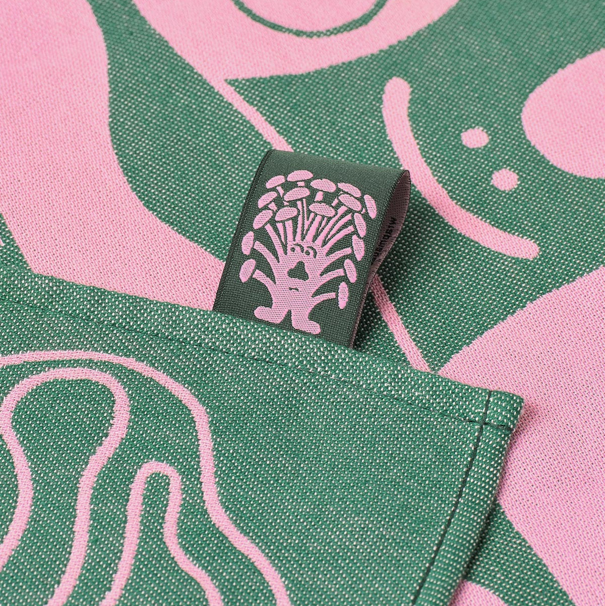 Paño de cocina Setas