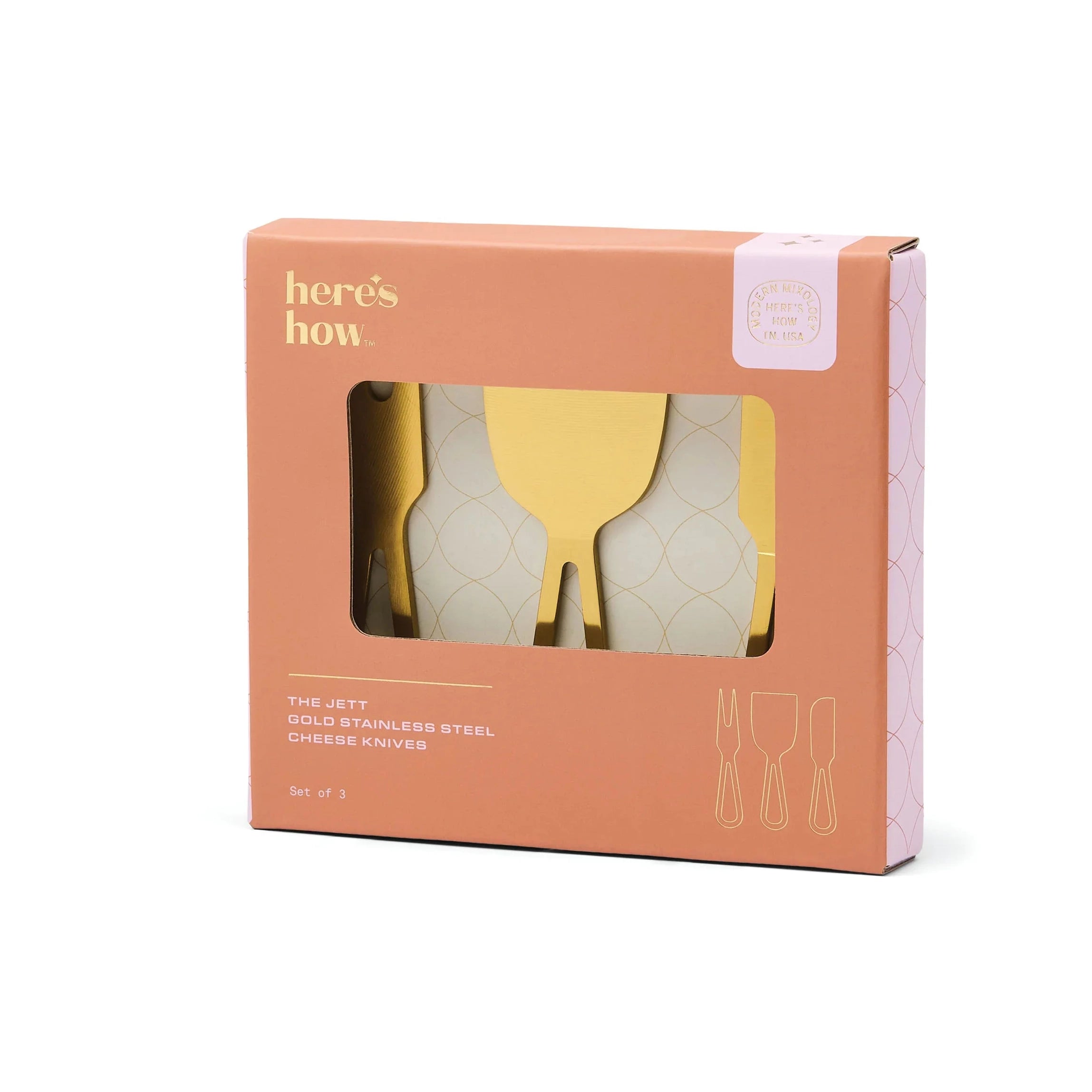 Juego de cuchillos para queso - Gentlemen's Hardware