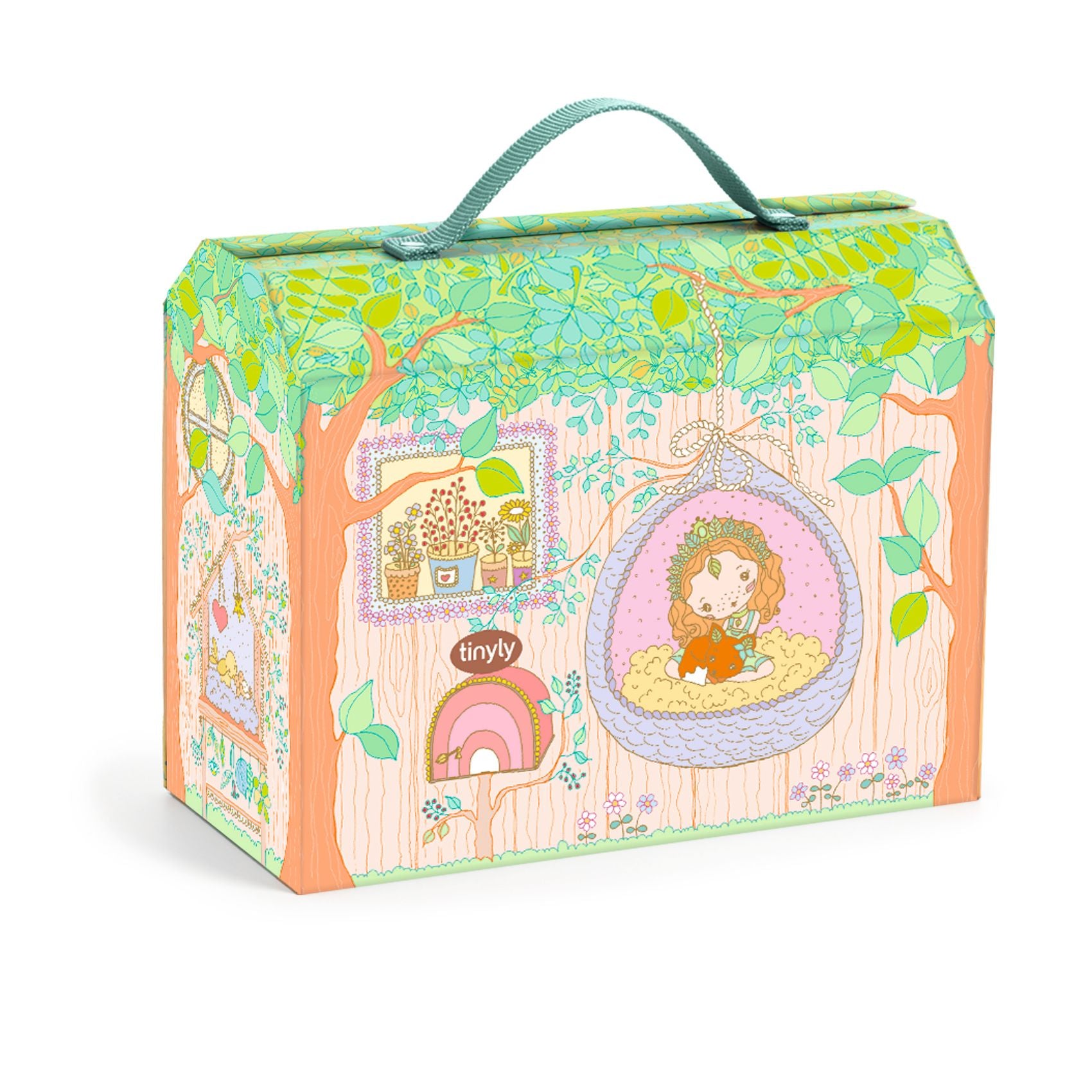 Muñecas Tinyly Casita Sylvia & Fox