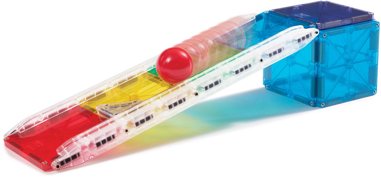 Magna-Tiles Rail Racers 33 piezas