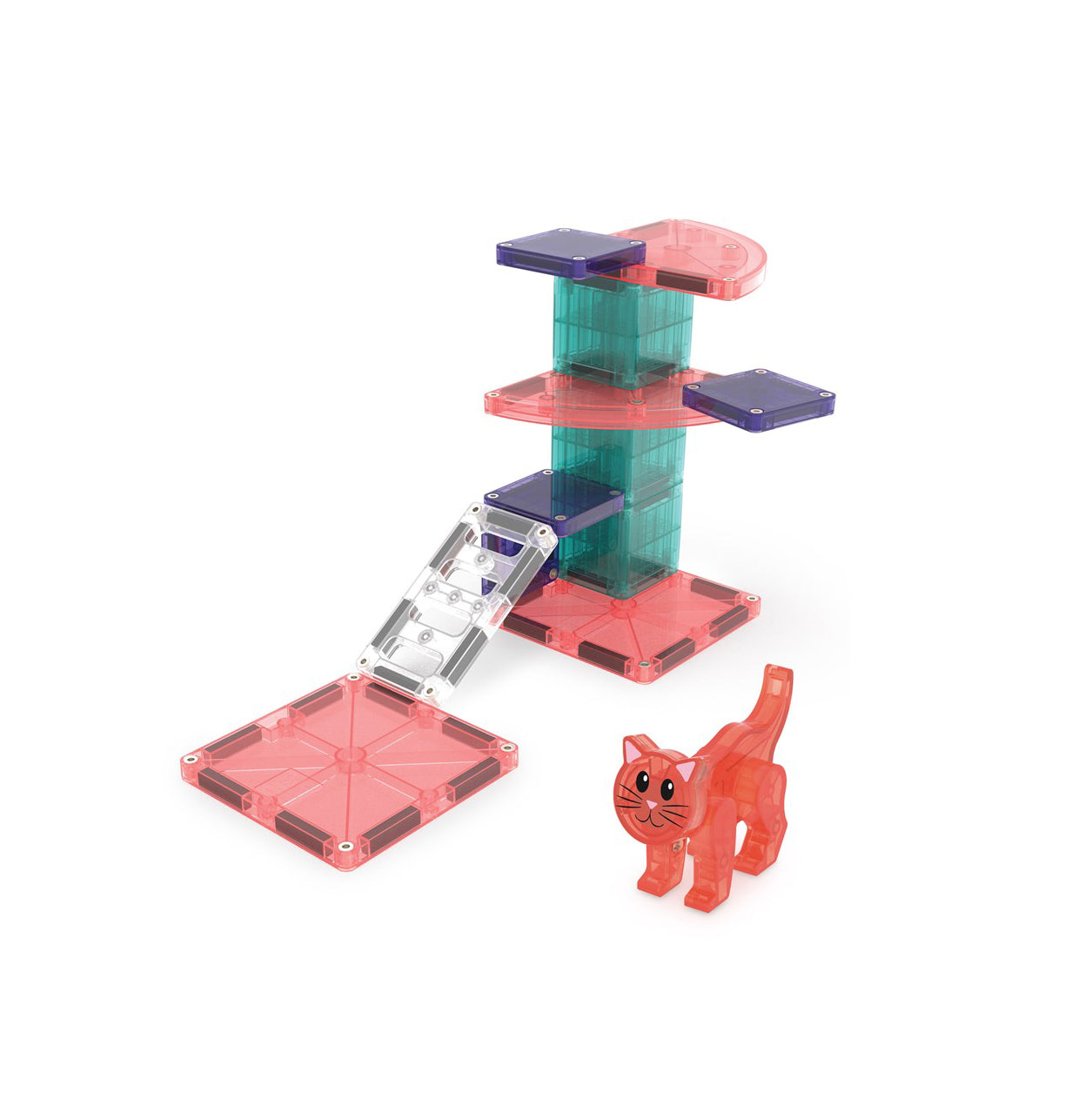 Magna-Tiles Cat Tree