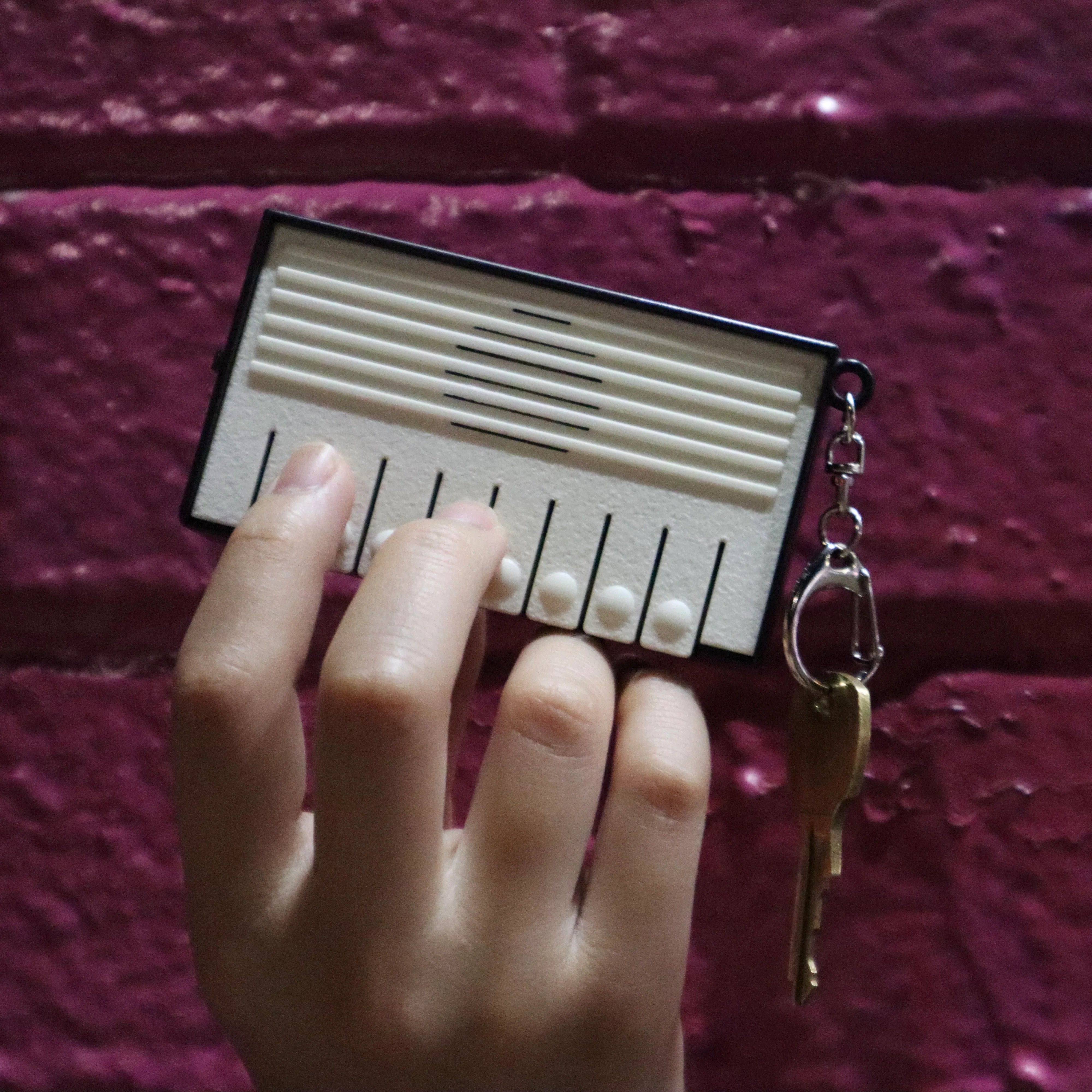 Llavero mini piano