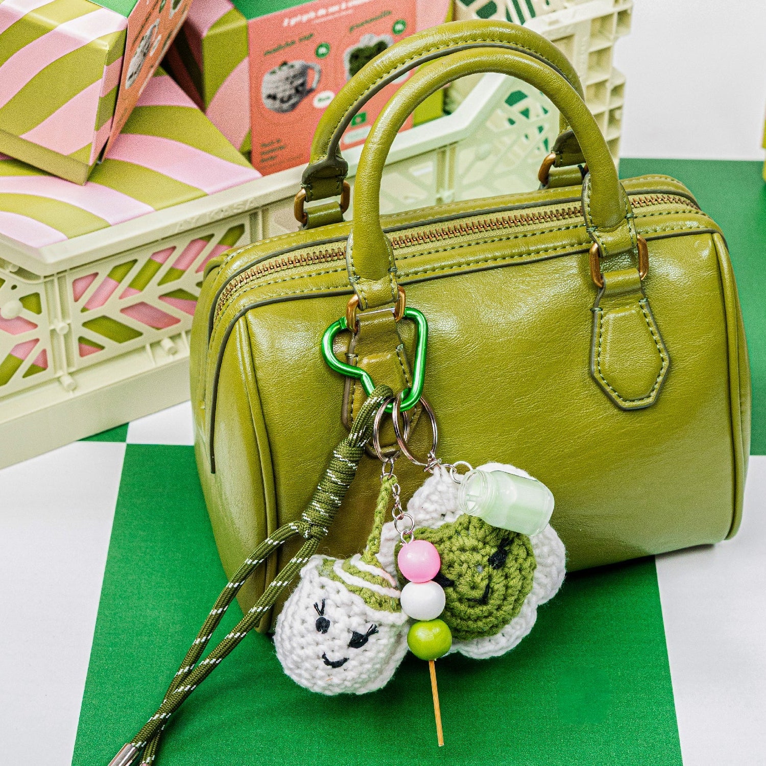 Kit crochet para principiantes - Charms Matcha Club