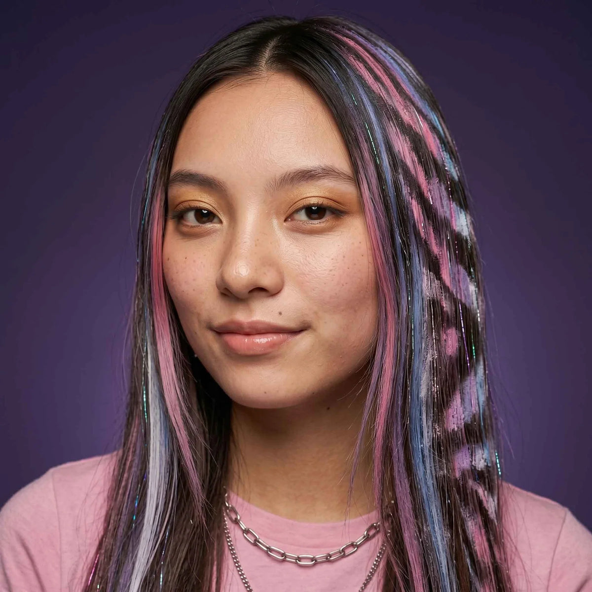 Temporary hair chalk