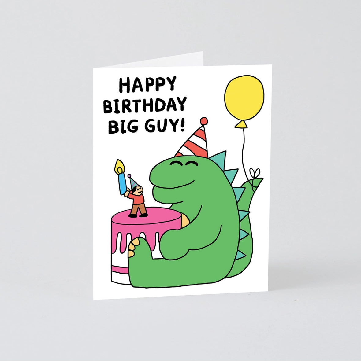 Happy Birthday Big Guy Card