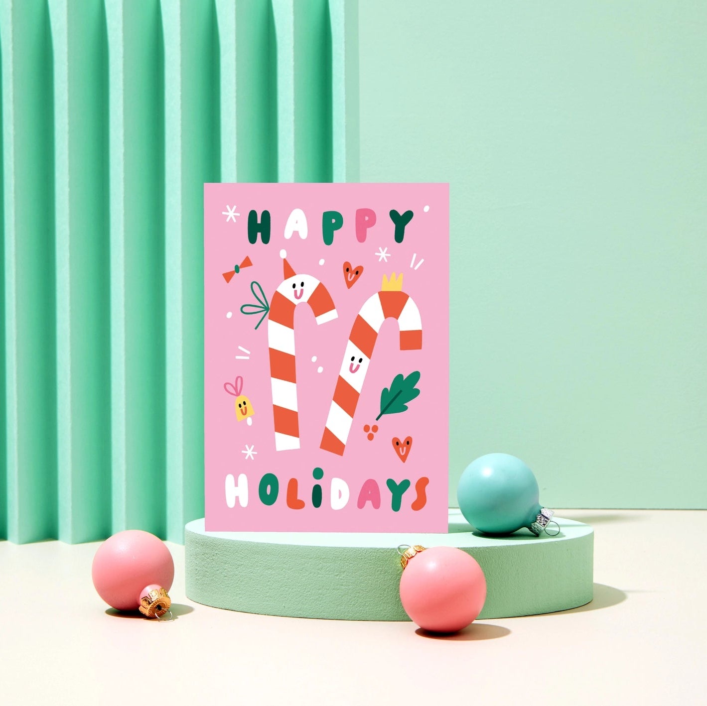 Tarjeta Happy Holidays