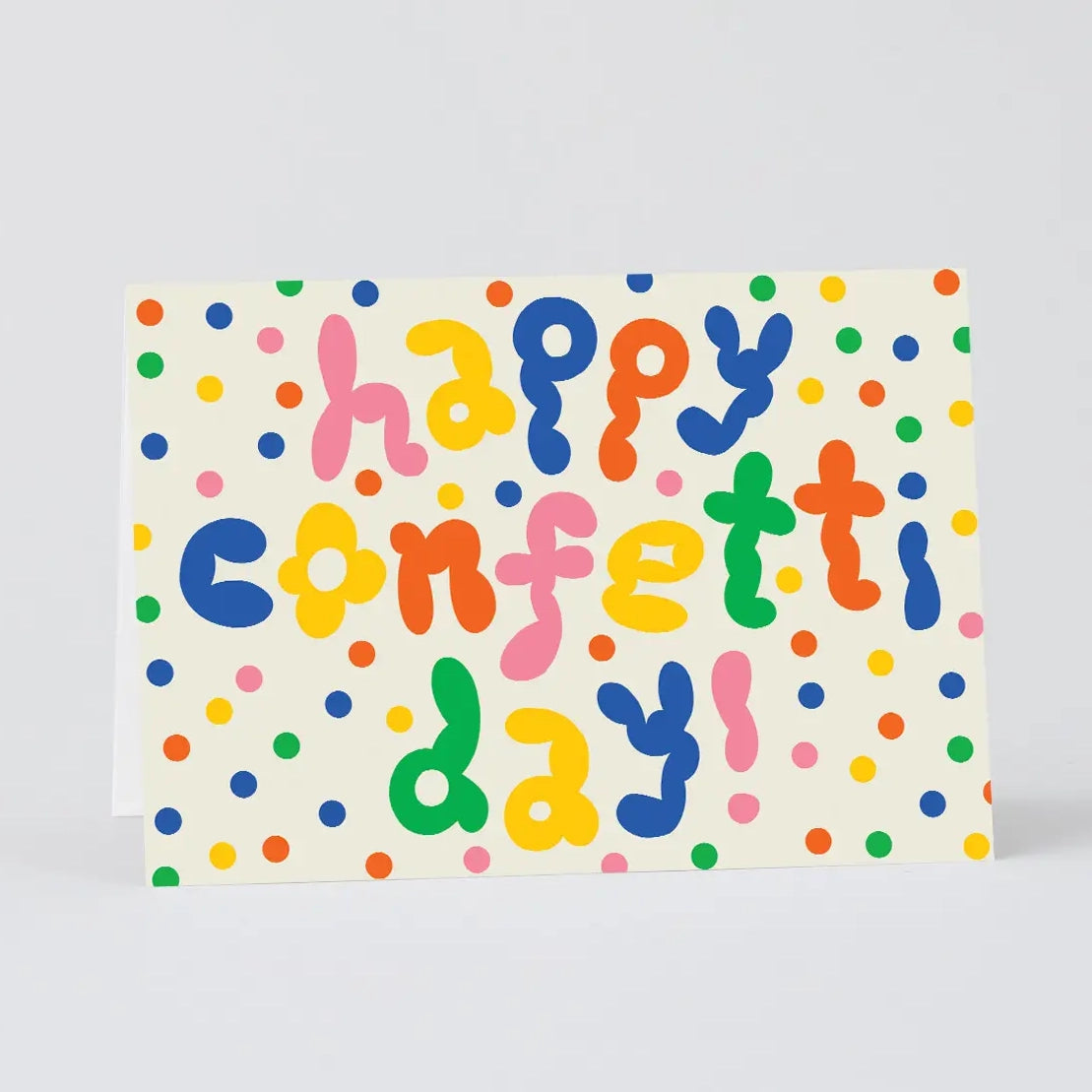 Tarjeta Happy Confetti Day!