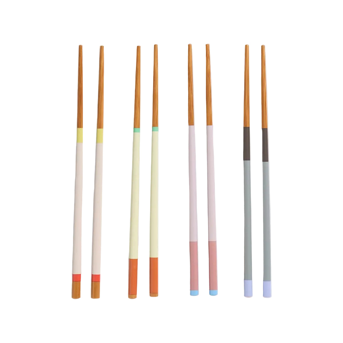 Colour Chopsticks set of 4 