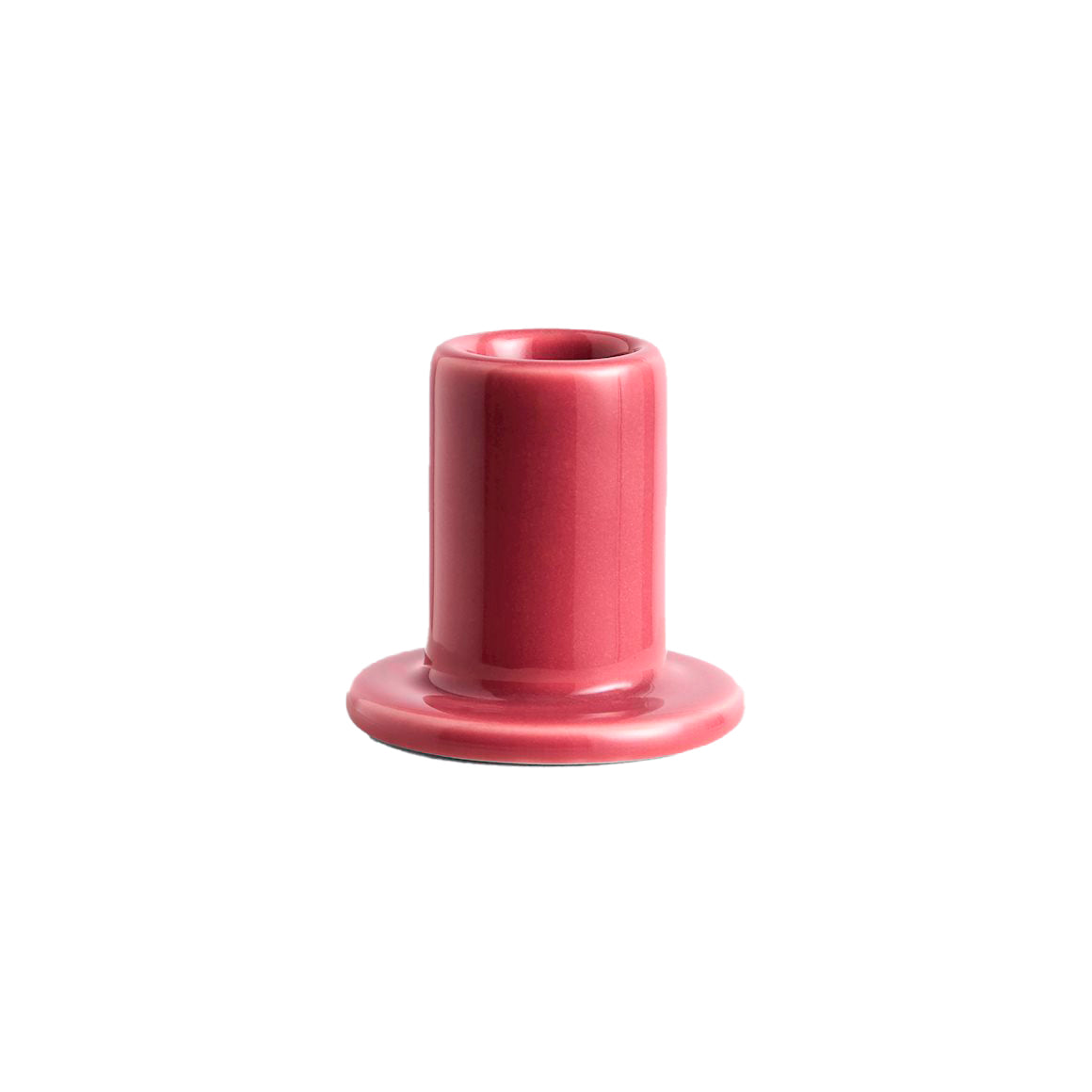 Bougeoir Tube S - Blanc Cassé