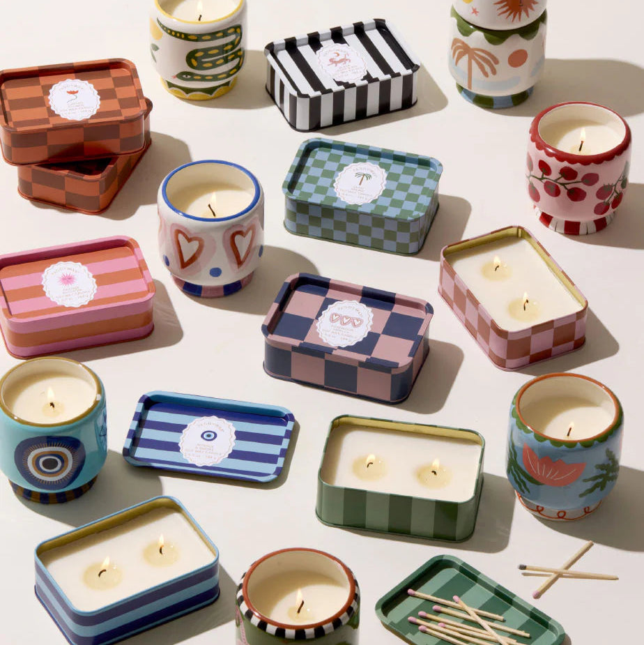 Vela caja metálica A Dopo