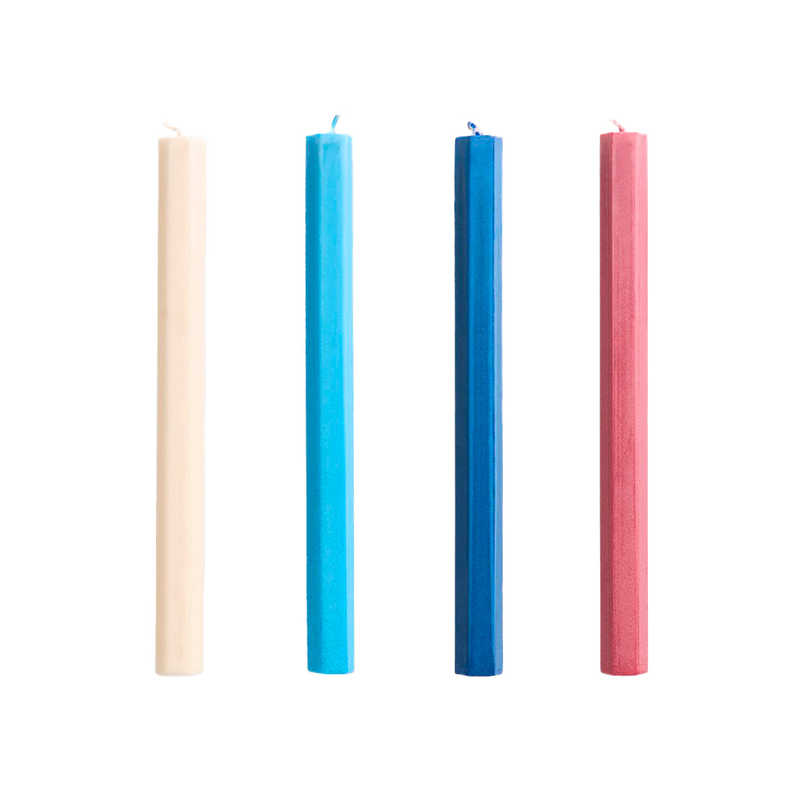 Hexagon Candles Set of 4