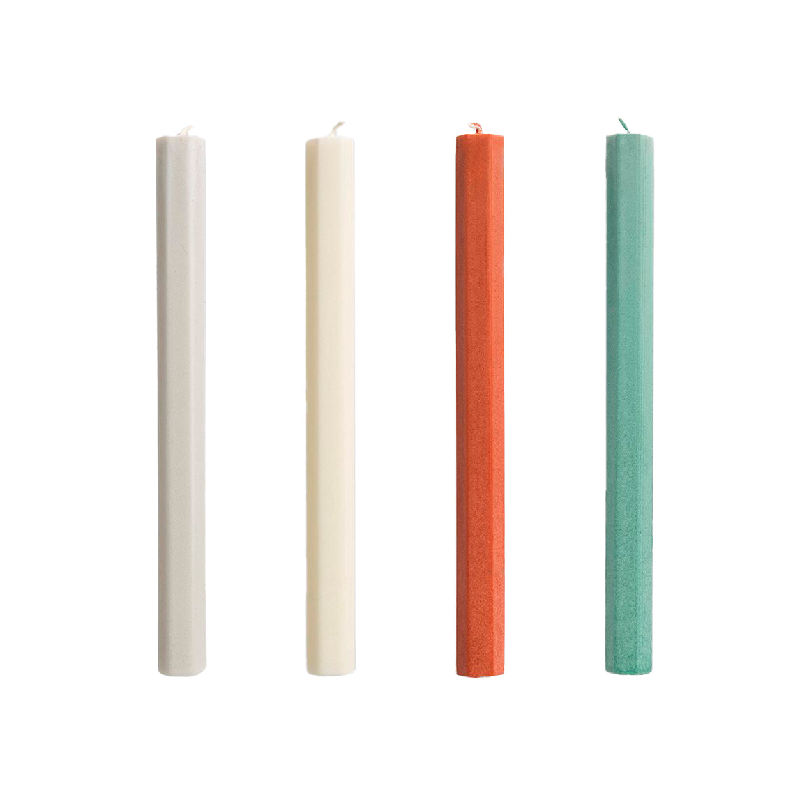 Hexagon Candles Set of 4