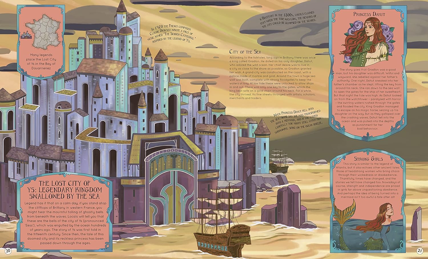 Atlas of the Lost Kingdoms - Emily Hawkins 