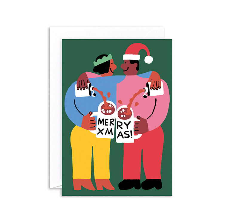 Tarjeta Christmas Toast