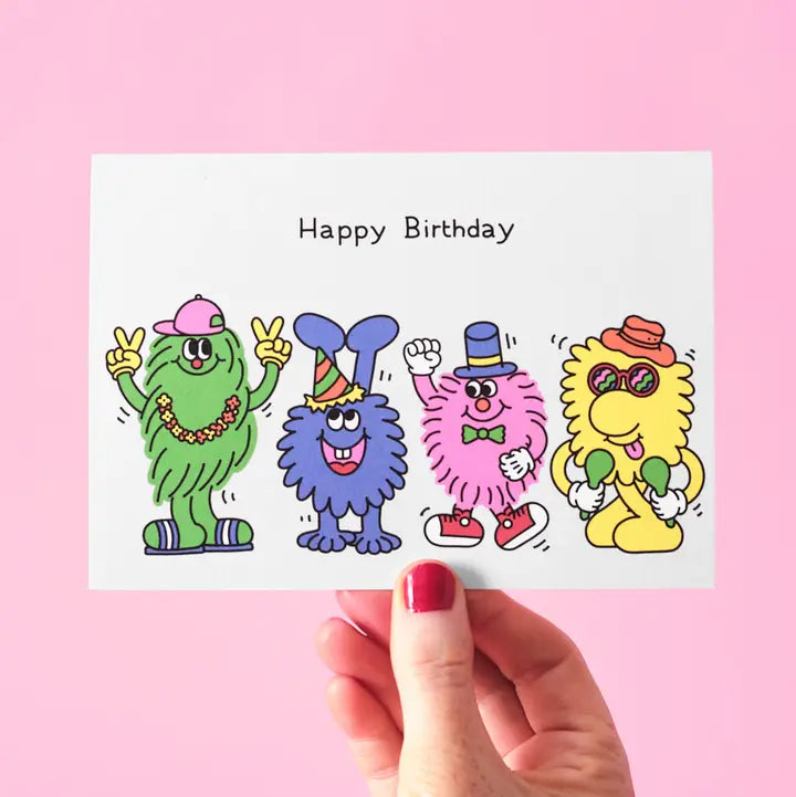 Tarjeta Happy Birthday Gang