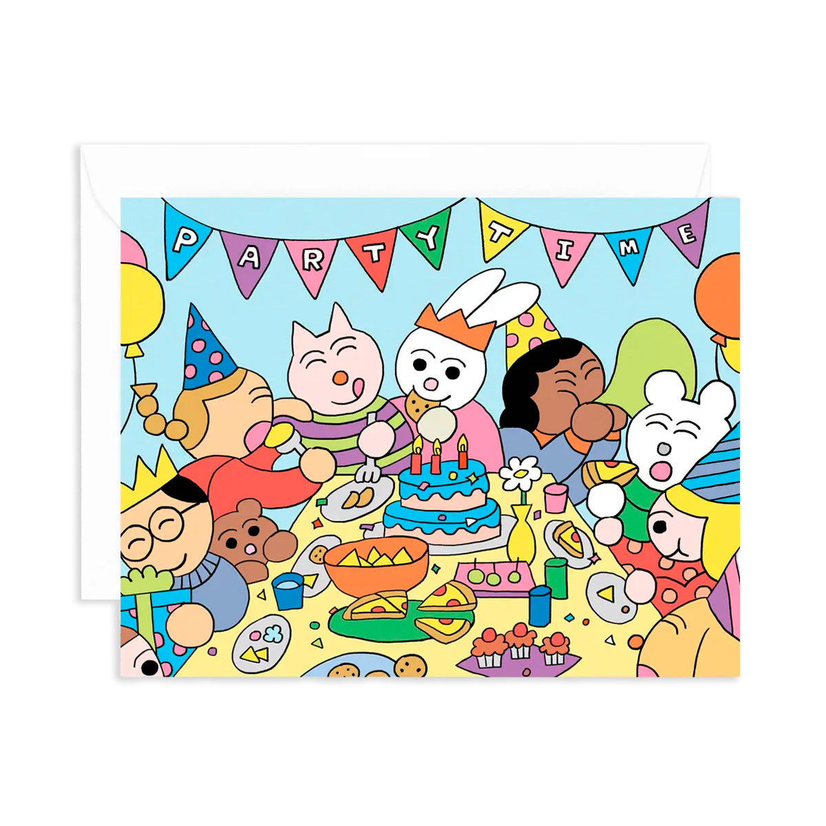 Tarjeta Party Time Gang