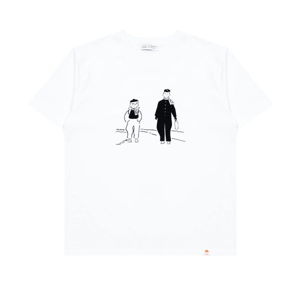 Camiseta Good Morning - Yasujiro Ozu x BEAMS JAPAN