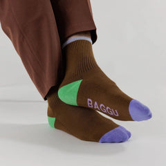 Calcetines Ribbed - Tamarind Mix