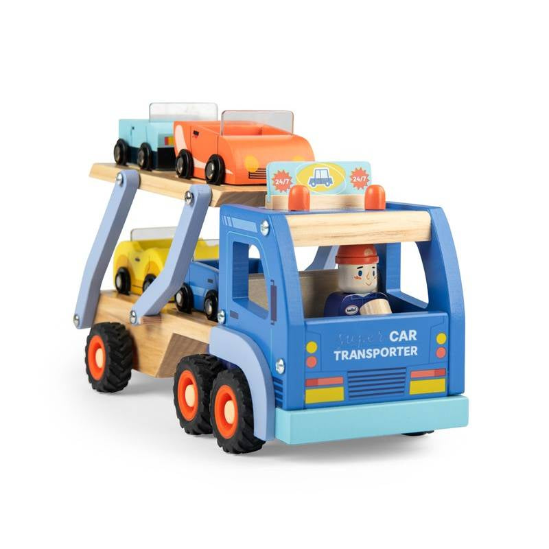 Camión transporte de vehículos Avenue du Moulin