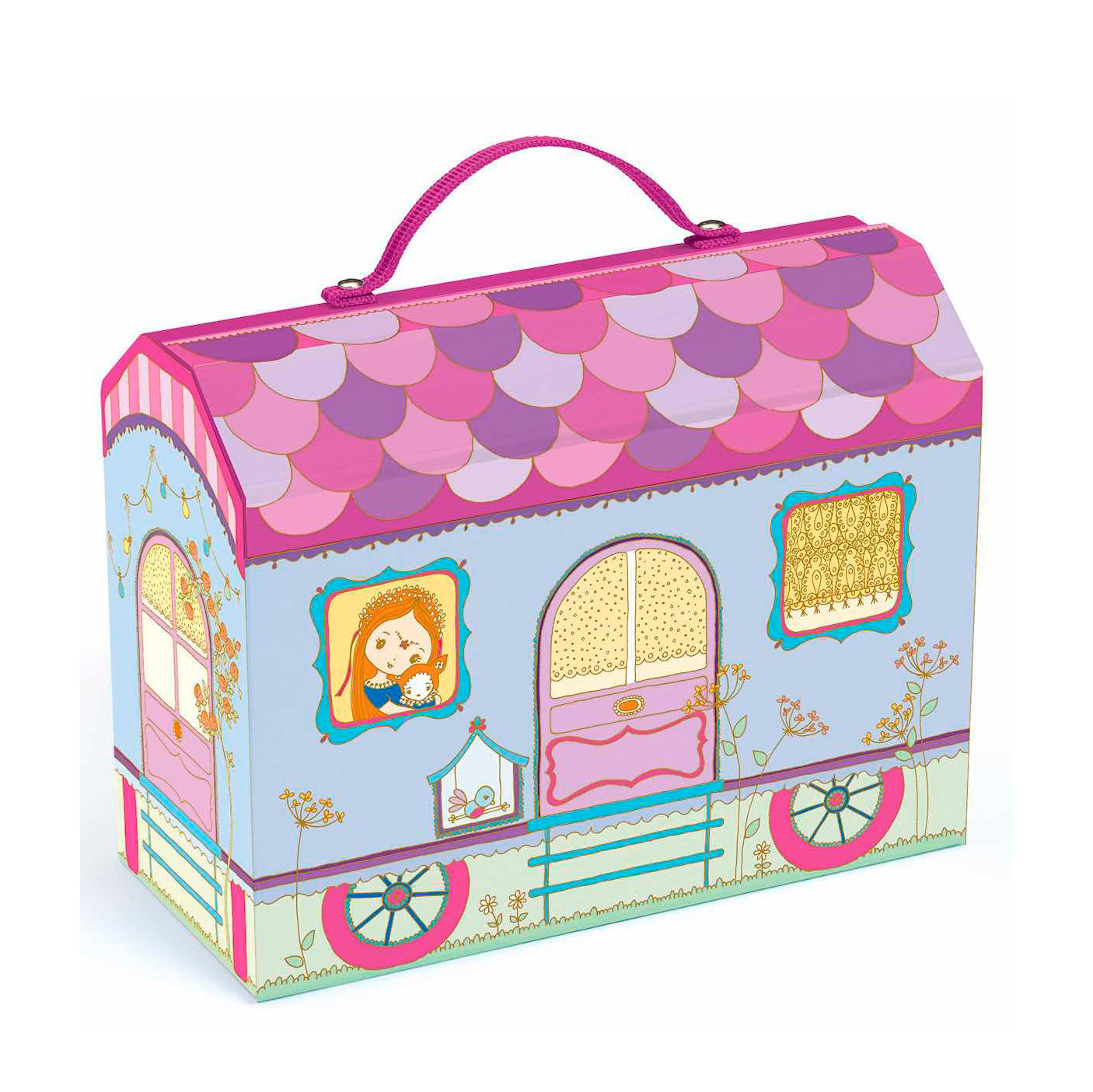 Tinyly Dolls Bluchka & Indie House